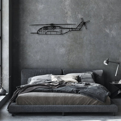 R182 Classic Aircraft Silhouette Metal Wall Art - Aviation Hangar Decor