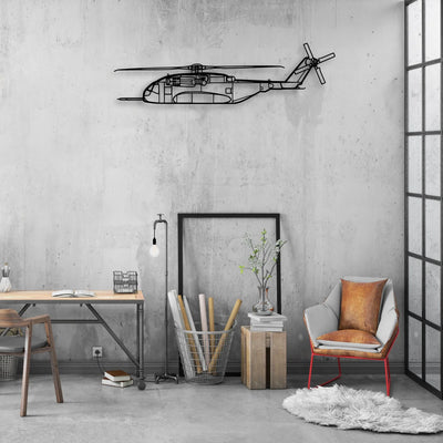 R182 Classic Aircraft Silhouette Metal Wall Art - Aviation Hangar Decor
