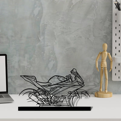 r3-rock Silhouette Metal Art Stand - Turbo Silhouette
