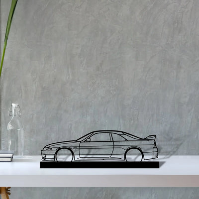 r33-gtr-1995 Silhouette Metal Art Stand - Turbo Silhouette