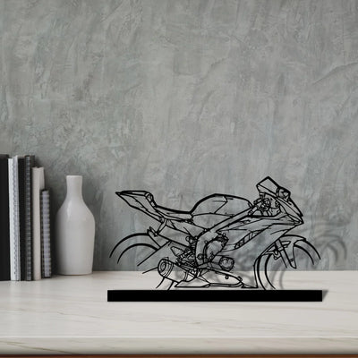 r6-2018 Silhouette Metal Art Stand - Turbo Silhouette