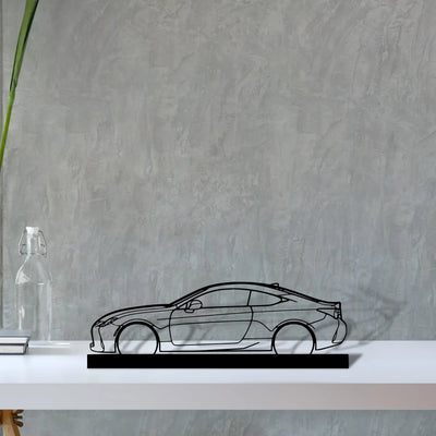 rc-350-f-sport Silhouette Metal Art Stand - Turbo Silhouette