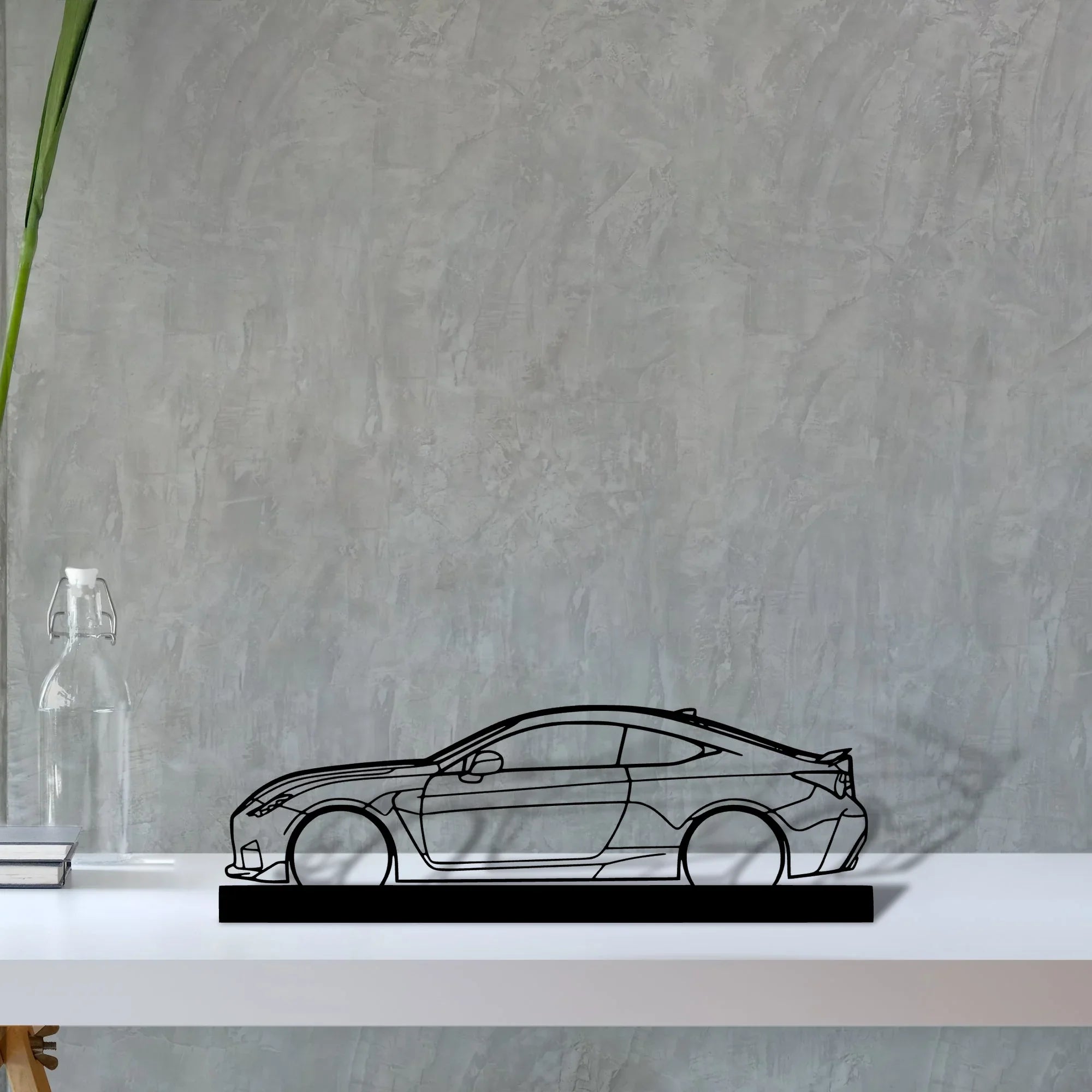 rc-f Silhouette Metal Art Stand - Turbo Silhouette