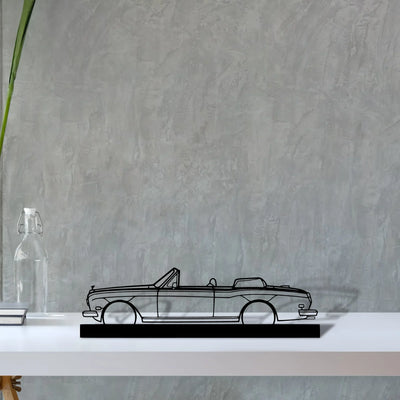 royce-corniche-convertible-1981 Silhouette Metal Art Stand - Turbo Silhouette