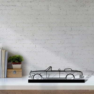 royce-corniche-convertible-1981 Silhouette Metal Art Stand - Turbo Silhouette