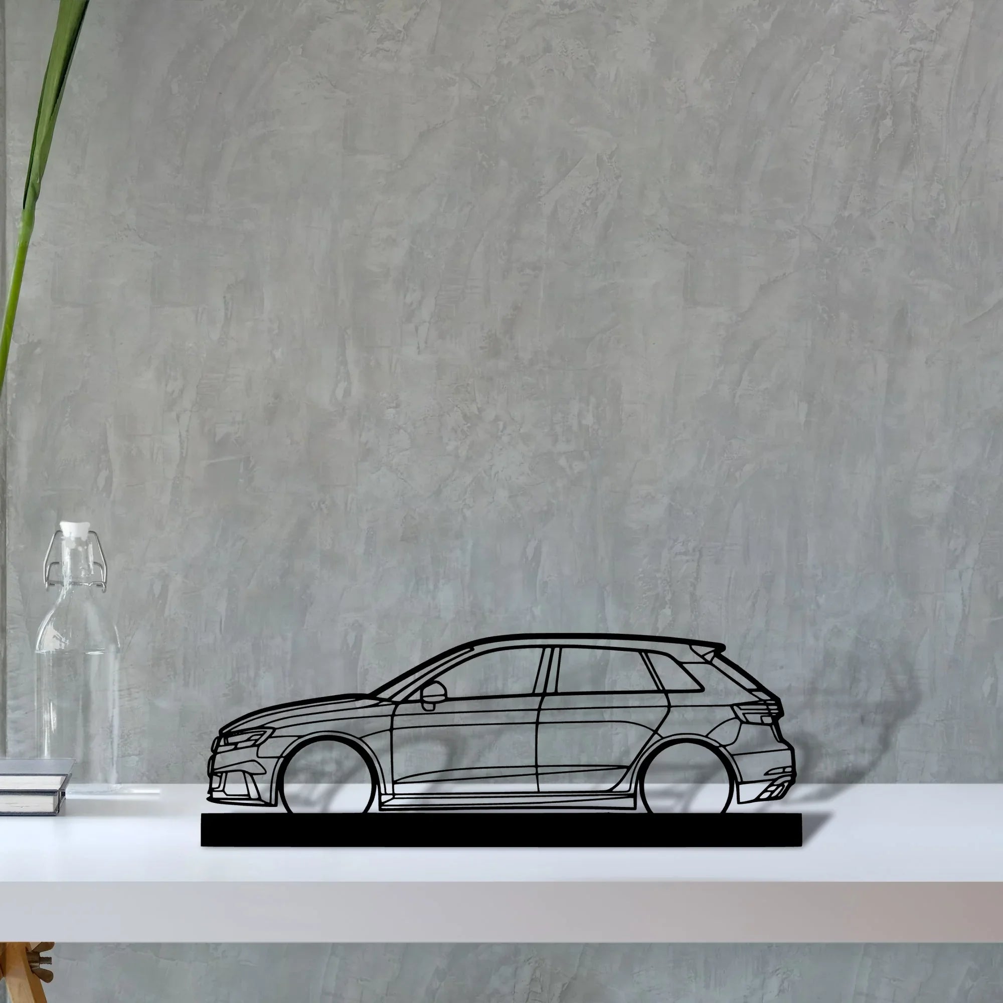 rs3-8v Silhouette Metal Art Stand - Turbo Silhouette