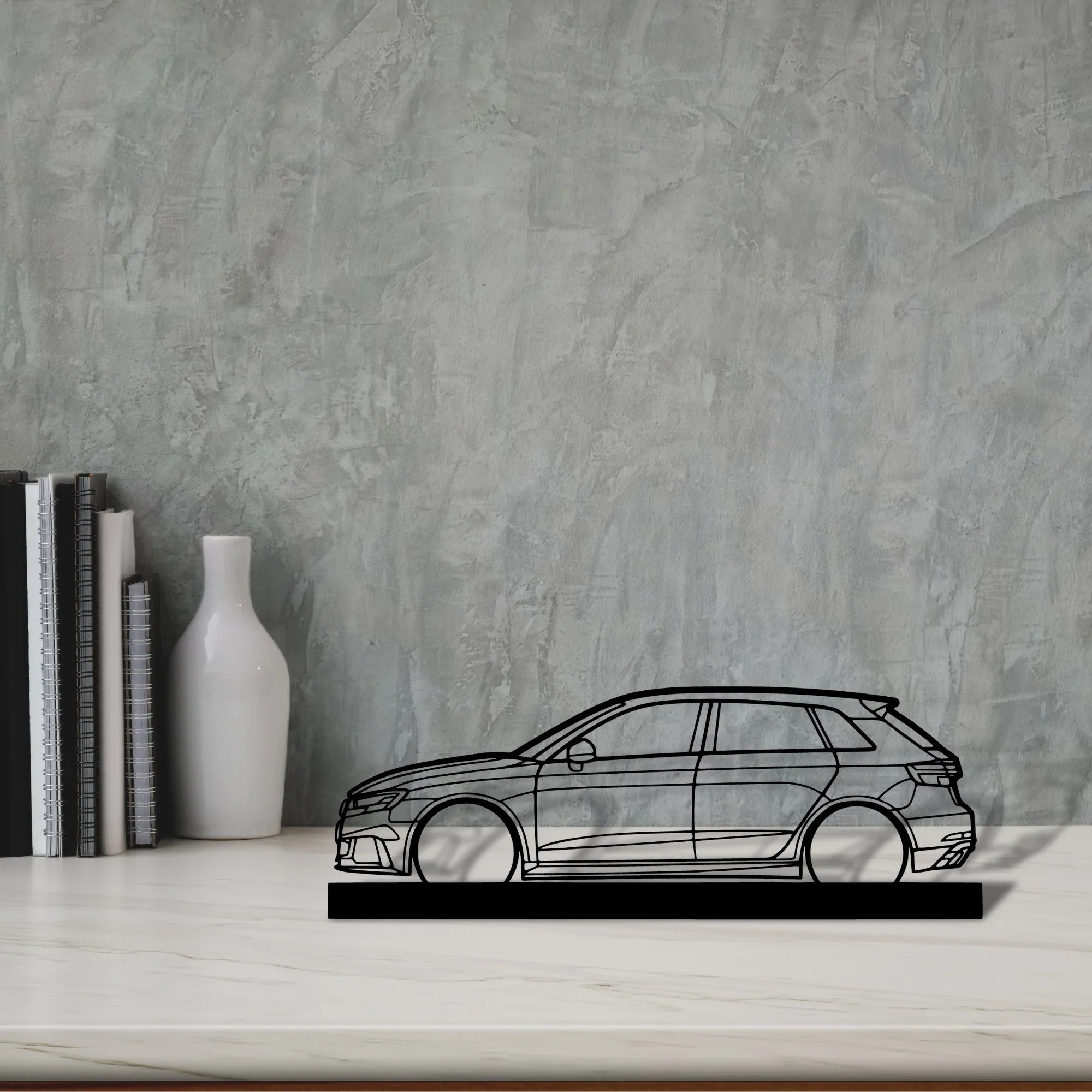 rs3-8v Silhouette Metal Art Stand - Turbo Silhouette
