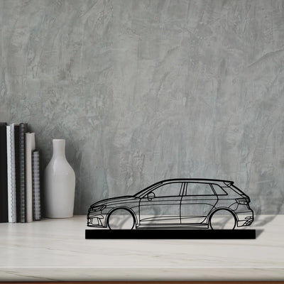 rs3-8v Silhouette Metal Art Stand - Turbo Silhouette