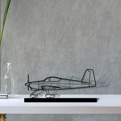 rv-7 Silhouette Metal Art Stand - Turbo Silhouette