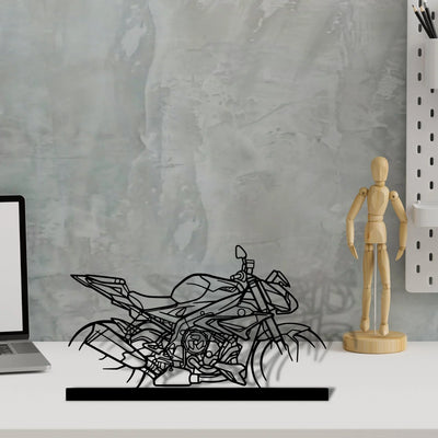 s1000r Silhouette Metal Art Stand - Turbo Silhouette