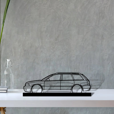 s4-avant-b5 Silhouette Metal Art Stand - Turbo Silhouette