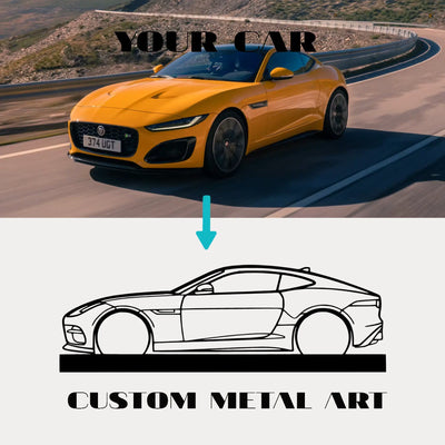 Your Custom Standing Silhouette Metal Art Service