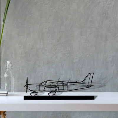 saratoga-pa-32 Silhouette Metal Art Stand - Turbo Silhouette