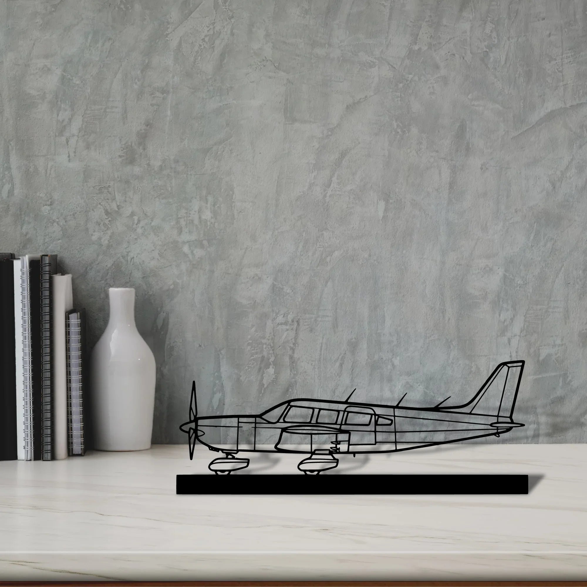 saratoga-pa-32 Silhouette Metal Art Stand - Turbo Silhouette