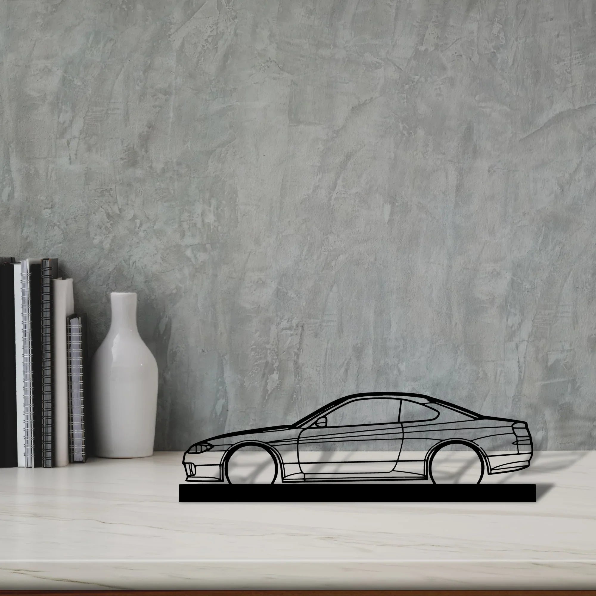 silvia-s15 Silhouette Metal Art Stand - Turbo Silhouette