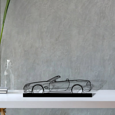 sl55-r230 Silhouette Metal Art Stand - Turbo Silhouette