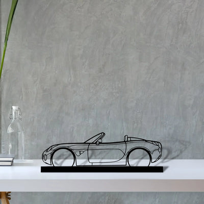 solstice-gxp Silhouette Metal Art Stand - Turbo Silhouette