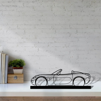 solstice-gxp Silhouette Metal Art Stand - Turbo Silhouette
