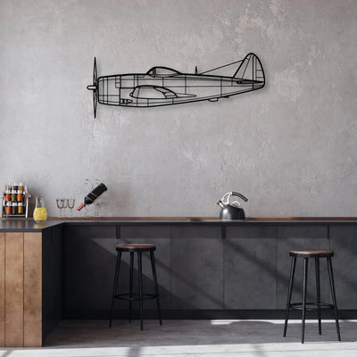 Spacex Dragon Classic Aircraft Silhouette Metal Wall Art - Aviation Hangar Decor