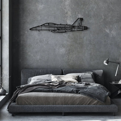 Sportsman 2 2 Classic Aircraft Silhouette Metal Wall Art - Aviation Hangar Decor