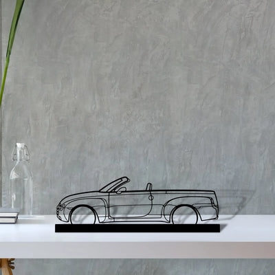 ssr Silhouette Metal Art Stand - Turbo Silhouette