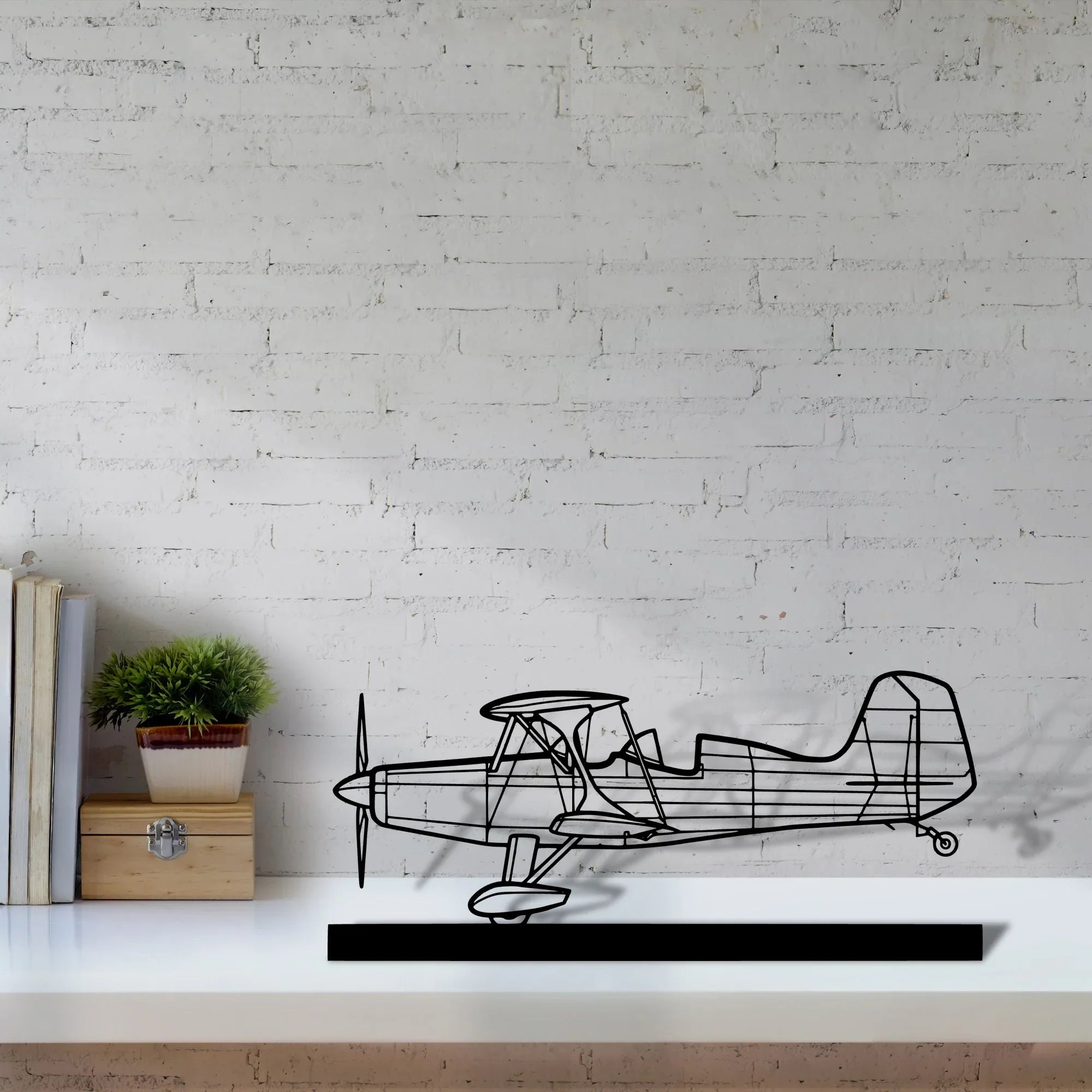 starduster-too Silhouette Metal Art Stand - Turbo Silhouette