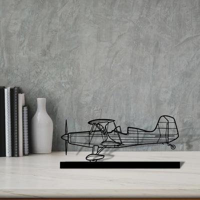 starduster-too Silhouette Metal Art Stand - Turbo Silhouette