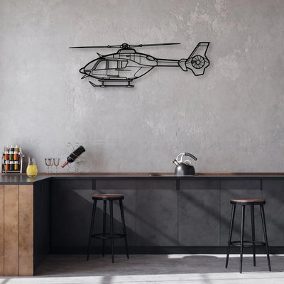 Stol CH-750 Classic Aircraft Silhouette Metal Wall Art - Aviation Hangar Decor