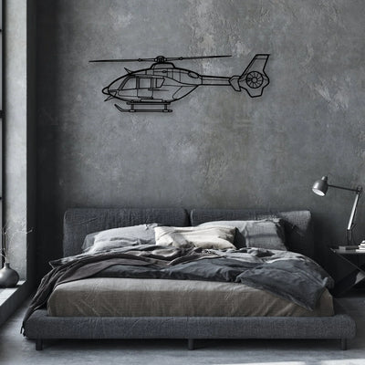 Stol CH-750 Classic Aircraft Silhouette Metal Wall Art - Aviation Hangar Decor