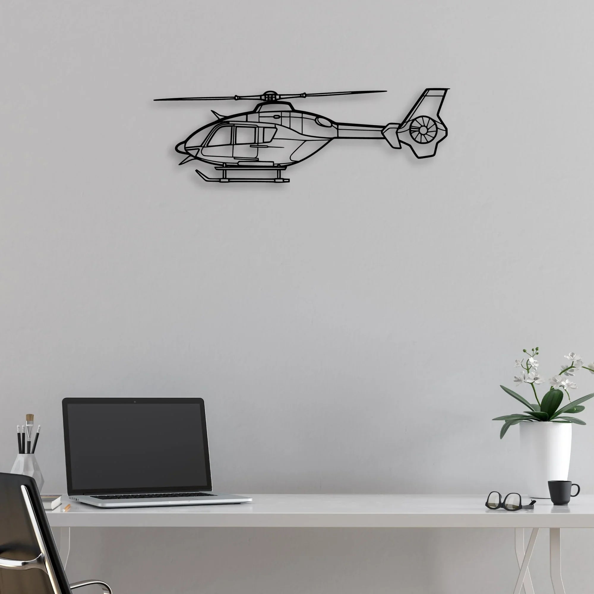 Stol CH-750 Classic Aircraft Silhouette Metal Wall Art - Aviation Hangar Decor