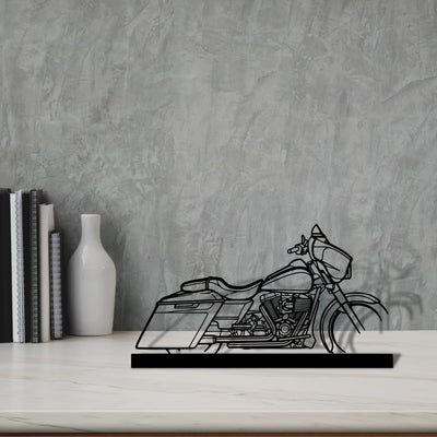 street-glide-2014 Silhouette Metal Art Stand - Turbo Silhouette
