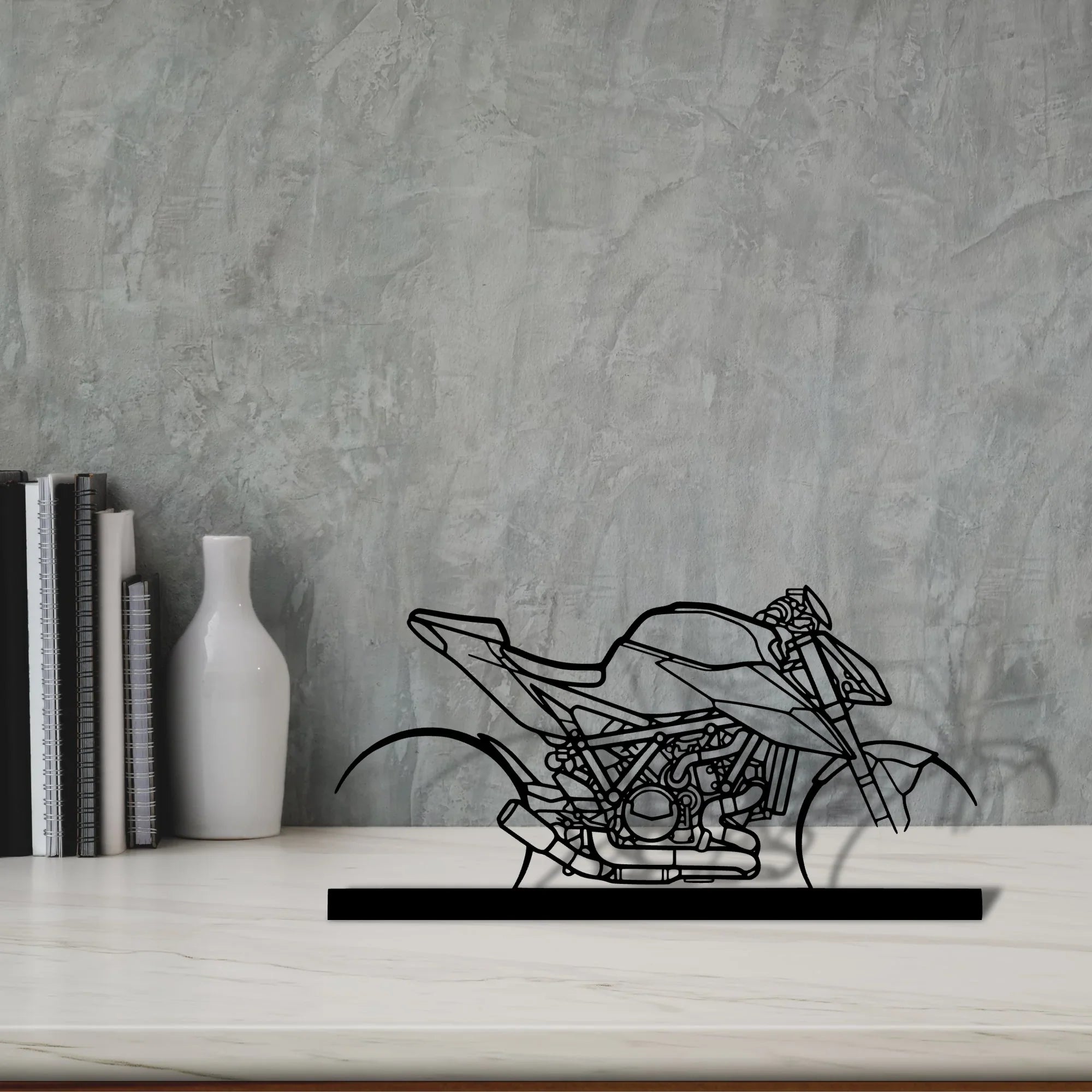 super-duke-r-1290 Silhouette Metal Art Stand - Turbo Silhouette