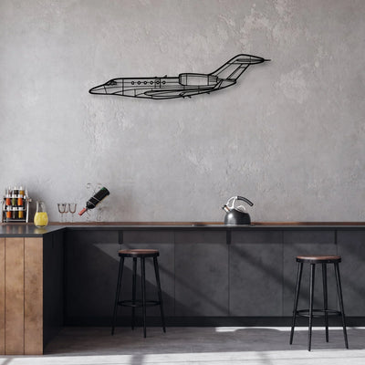 Super Petrel LS-2 Classic Aircraft Silhouette Metal Wall Art - Aviation Hangar Decor