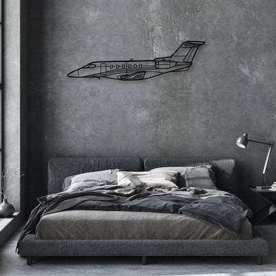 Super Petrel LS Classic Aircraft Silhouette Metal Wall Art - Aviation Hangar Decor