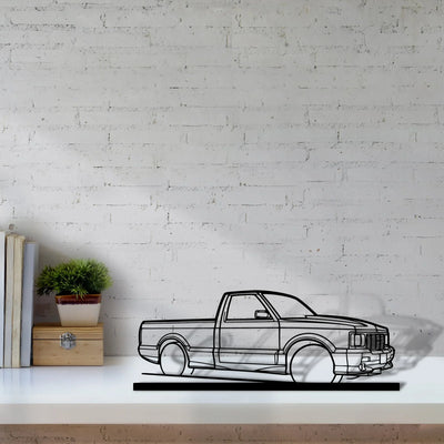 syc-1991 Silhouette Metal Art Stand - Turbo Silhouette