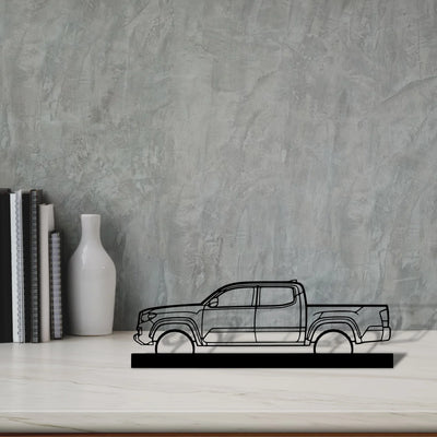 tacoma-lunar-rock Silhouette Metal Art Stand - Turbo Silhouette