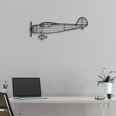 Tornado 10 Classic Aircraft Silhouette Metal Wall Art - Aviation Hangar Decor