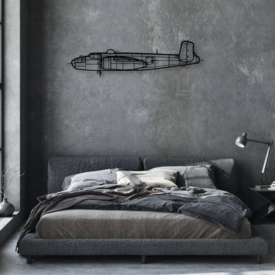 Tornado 4 Classic Aircraft Silhouette Metal Wall Art - Aviation Hangar Decor
