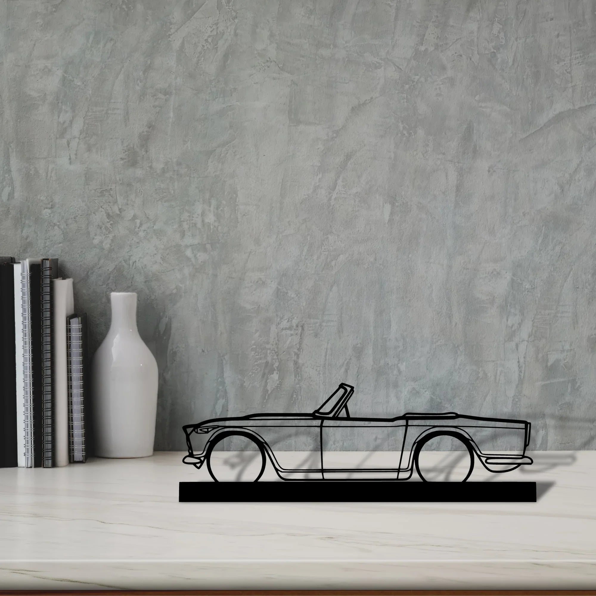tr4a-irs Silhouette Metal Art Stand - Turbo Silhouette
