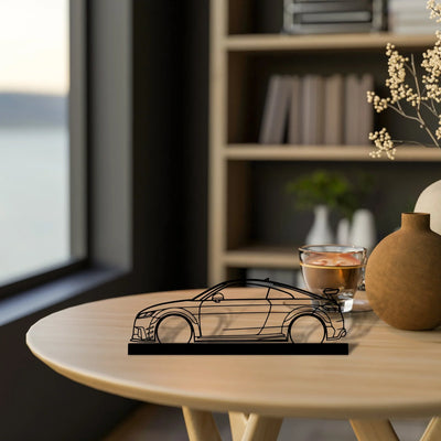 tt-rs-8s-2017 Silhouette Metal Art Stand - Turbo Silhouette