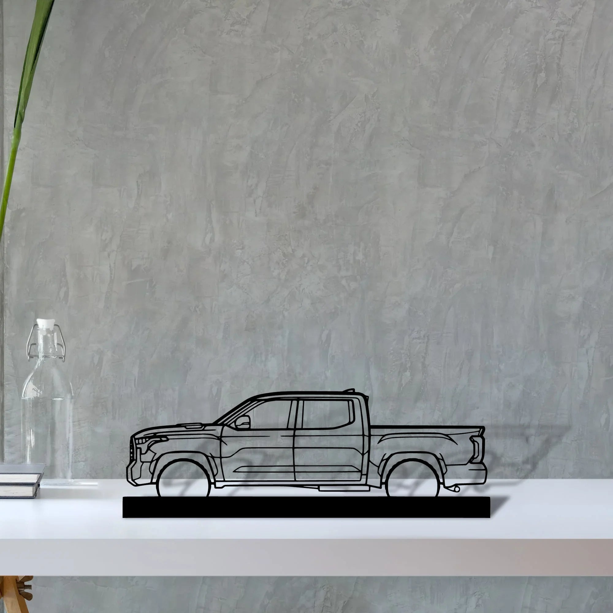 tundra-2022 Silhouette Metal Art Stand - Turbo Silhouette