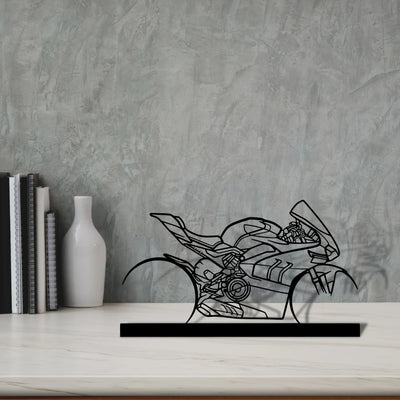 v4sp-2022 Silhouette Metal Art Stand - Turbo Silhouette