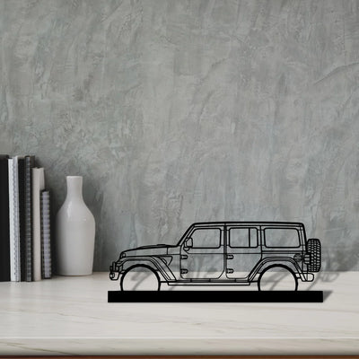 wrangler-392-xr Silhouette Metal Art Stand - Turbo Silhouette