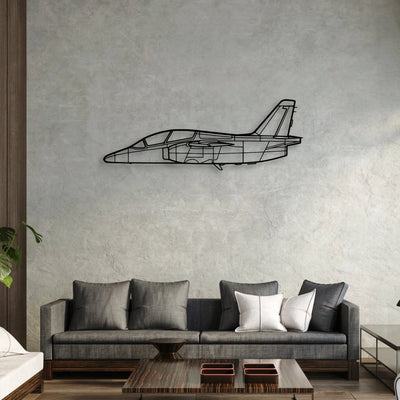 WT9 Dynamic Classic Aircraft Silhouette Metal Wall Art - Aviation Hangar Decor