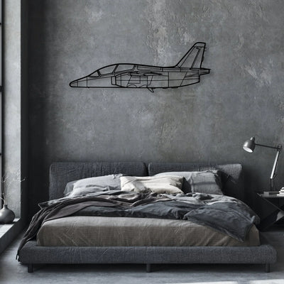 WT9 Dynamic Classic Aircraft Silhouette Metal Wall Art - Aviation Hangar Decor