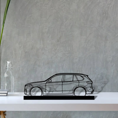 x5-g05 Silhouette Metal Art Stand - Turbo Silhouette