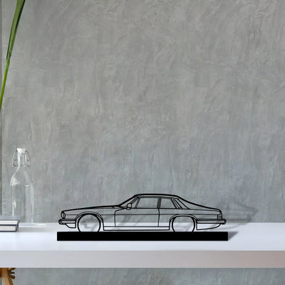 xjs Silhouette Metal Art Stand - Turbo Silhouette