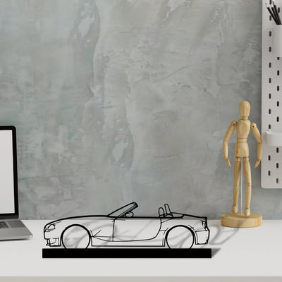 z4m-roadster-e85-2 Silhouette Metal Art Stand - Turbo Silhouette