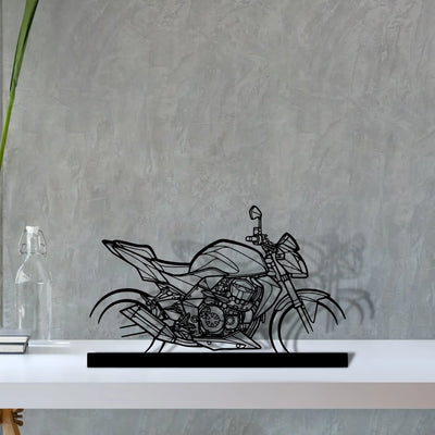 z750-2008 Silhouette Metal Art Stand - Turbo Silhouette