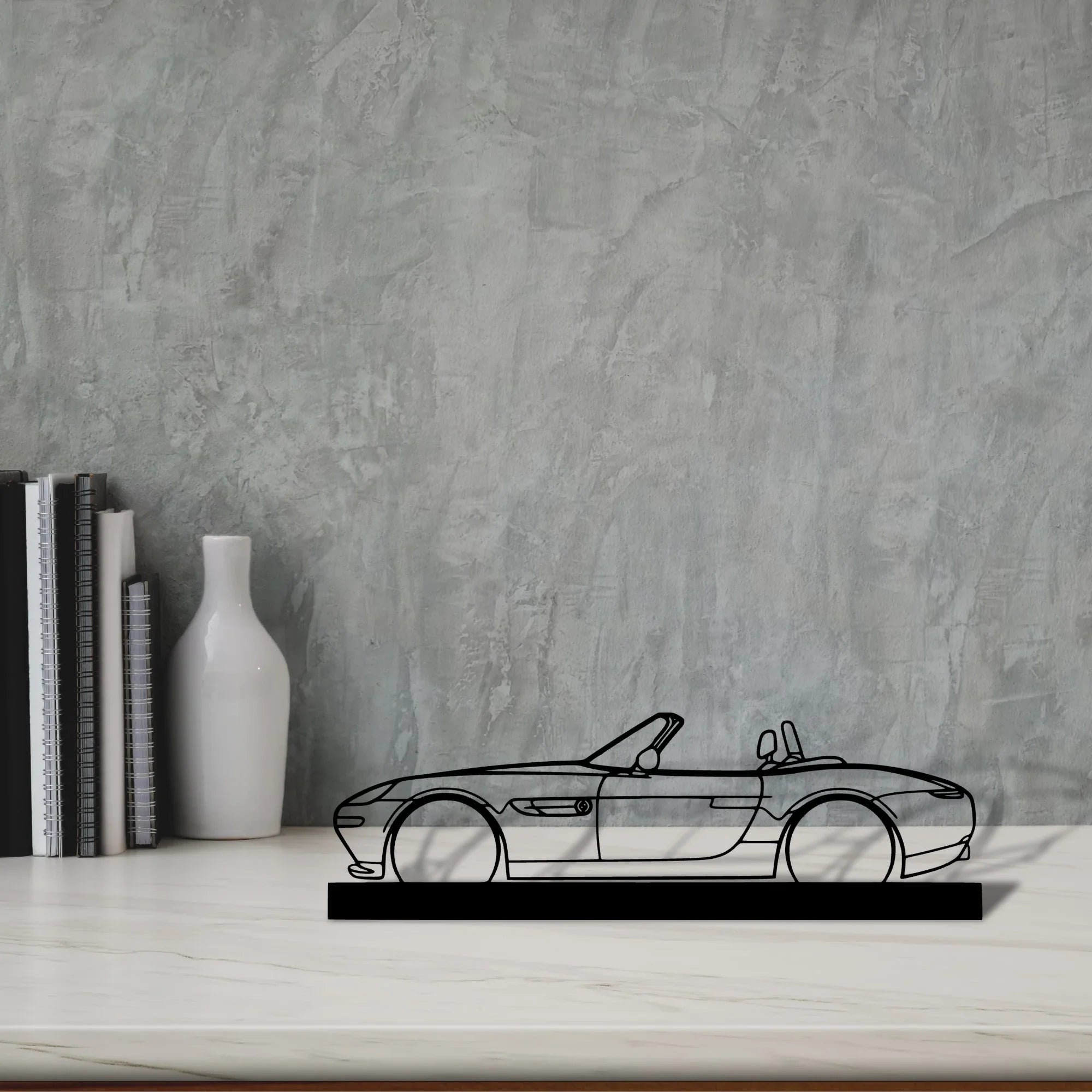 z8 Silhouette Metal Art Stand - Turbo Silhouette
